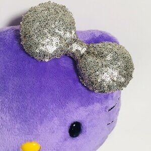 Hello Kitty Build a Bear Replacement Bow Silver Sequin